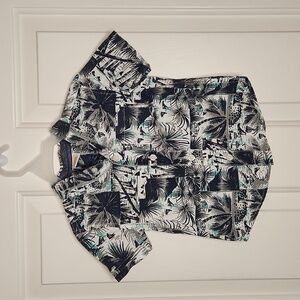 Gymboree Baby Boy Hawaiian Shirt Size 12-18 Months